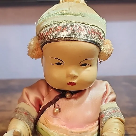 Vintage Chinese Ming Ming Doll from the 1930's. - Picture 12 of 16